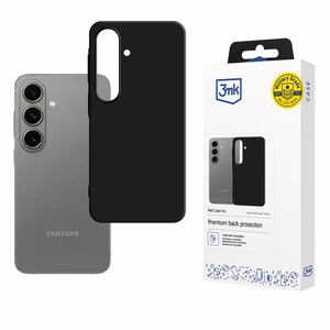 3mk Matt Case Pro -suojakuori Samsung Galaxy A57:lle, mattamusta