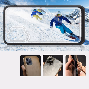Kirkas 3in1 Asia Samsung Galaxy A32 5G Frame Gel Cover Musta