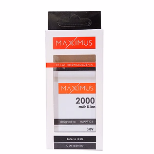 Akku MAXXIMUS HUAWEI Y3 II 2000 mAh HB505076RBC