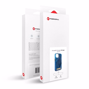 Suojakuori iPhone 15 PLUS:lle Forcell F-Protect Mirage yhteensopiva MagSafe blue bird