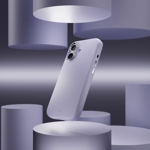 Puro Icon Mag Pro nestesilikoninen Suojakuori iPhone 17:lle, MagSafe -yhteensopiva, kamerasuojauksella ja alumiinipainikkeilla - vaaleanpunainen