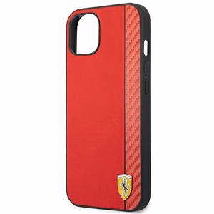 Ferrari FEHCP14MAXRE iPhone 14 Plus 6.7" red/red hardcase Carbon