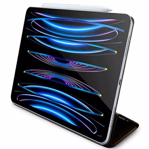 Guess 4G Stripe Allover Suojakuori iPad Pro 12.9":lle - ruskea