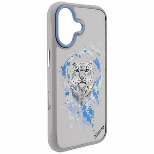 Nimmy Pantera MagSafe Suojakuori iPhone 17:lle - vaaleanharmaa