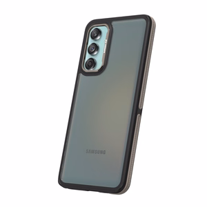 Crystal Black -kuori Samsung Galaxy M55 5G harmaa