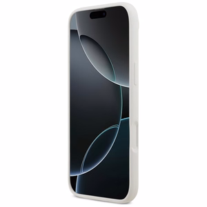 KARL LAGERFELD suojakuori iPhone 17 Air MagSafe-yhteensopiva KLHMP17MSKIGROH (Silicone W/ KL Sketch & Logo) valkoinen