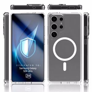 3mk Armor MagCase Samsung Galaxy S24 Ultra:lle - Läpinäkyvä