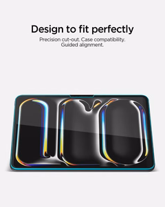 Spigen ALM Glas.tR T karkaistu lasi iPad Pro 11" 2024 / 2025 -malleille
