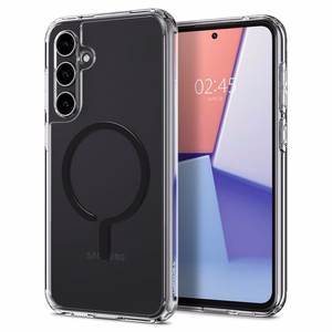 SPIGEN suojakuori ULTRA HYBRID Onetap Ring yhteensopiva MagSafe SAMSUNG S23 FE musta