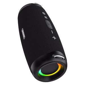 Dudao Y21Pro langaton kaiutin RGB-taustavalaistuksella Bluetooth 5.3 musta