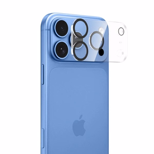 Läpinäkyvä karkaistusta lasista valmistettu Tech-Protect Cam Fit+ -kameransuoja Apple iPhone 18 Pro Max -puhelimelle