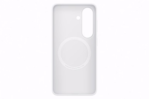 Samsung Silicone Magnet Suojakuori Samsung Galaxy S26:lle, MagSafe-yhteensopiva - valkoinen