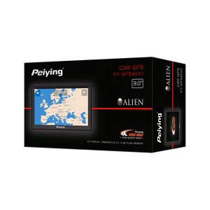 Peiying Alien PY-GPS9000 GPS-navigaattori EU-kartalla