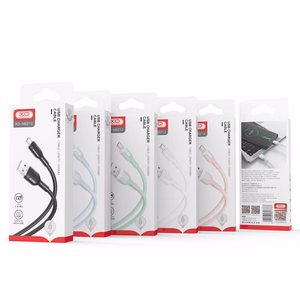 XO kaapeli NB212 USB - USB-C 1,0 m 2,1A, vihreä