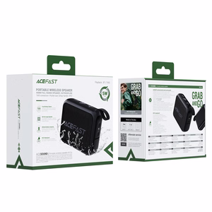 Acefast K4 Go Bluetooth 5.4 mini langaton kaiutin - musta