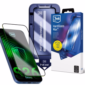 3mk HardGlass Max tempered glass for Samsung Galaxy S26