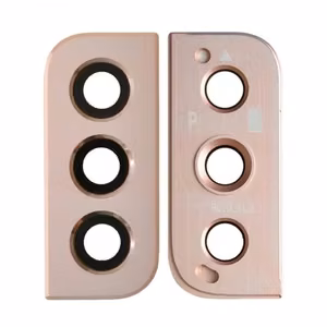 Takakameran linssi yhteensopiva Samsung S901 S22 / S906 S22 Plus takakameran linssi / vaaleanpunakultainen /