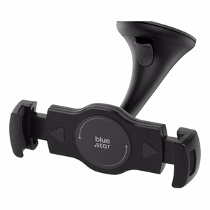 BLUE STAR Wide car holder for tablet 4-13" windshield mount black