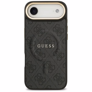 GUESS suojakuori iPhone 17 Air MagSafe-yhteensopiva GUHMP17MP4MSEGCK (PU 4G W/ Classic) musta