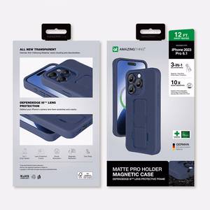 Amazing Thing Matte Pro Mag Case 12FT IP156.1PMPBU for Iphone 15 Pro navy