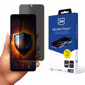 3mk Silky Matt Privacy Näytönsuoja Motorola Moto G06 / Moto G06 Power -puhelimelle