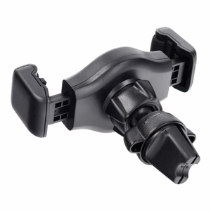 Forcell F-Grip Carbon H-CF509 auton puhelinteline tuuletusritilään, musta