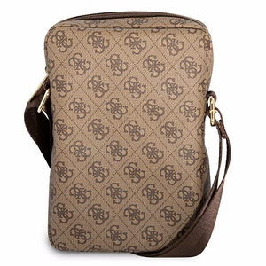 Guess GUTB10G4GFBR 4G Big Metal Logo sleeve for a 10" tablet, brown