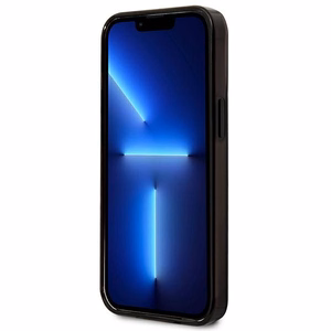 Karl Lagerfeld Gradient Ikonik Karl&Choupette kotelo iPhone 13 Pro / iPhone 13 - musta