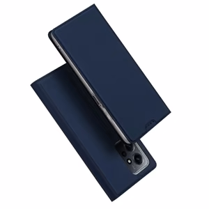 Dux Ducis Skin Pro Suojakuori Xiaomi Redmi Note 12:lle läppäkansi kortti Lompakko jalusta sininen