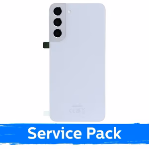 Takakuori yhteensopiva Samsung S906 S22 Plus / Phantom valkoinen / (Service Pack)