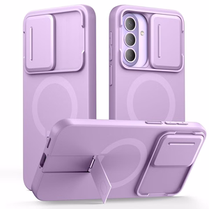 Tech-Protect Kevlar Aura MagSafe -suojakuori Samsung Galaxy A57 -mallille, violetti