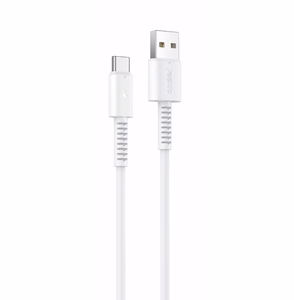 YESIDO kaapeli CA120 180W USB/Type-C 1M PVC 2A valkoinen