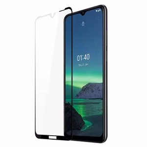 Dux Ducis 10D karkaistu lasi Kova näytönsuoja Full Coveraged kehyksellä Nokia 1.4 läpinäkyvä (kotelo ystävällinen)