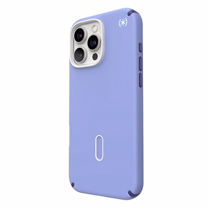 Speck Presidio2 Pro -suojakuori MagSafe- ja ClickLock-tuella iPhone 16 Pro Maxille, Future Lavender/Cassis Purple