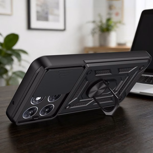 Tech-Protect CamShield Pro -suojakuori Motorola Moto G57 Power / G67 Power:lle - musta