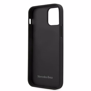 Mercedes Strap Line -kotelo iPhone 12 mini - musta