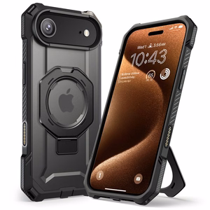 Supcase UB Grip Mag MagSafe Suojakuori iPhone 17 Air:lle - Musta