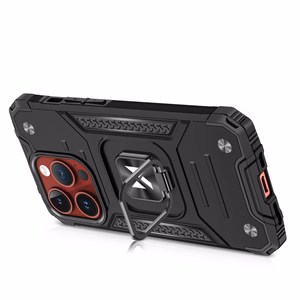 Wozinsky Ring Armor iPhone 15 Pro Max Ring Armor Suojakuori - kultainen