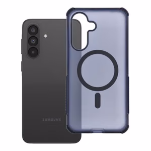 Case for Samsung A37 Forcell F-Protect BumperX Premium compatible with MagSafe navy blue