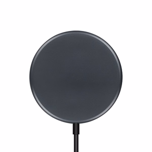 Crong MagSpot alumiininen 15 W magneettinen langaton laturi, MagSafe-yhteensopiva, grafiitinharmaa