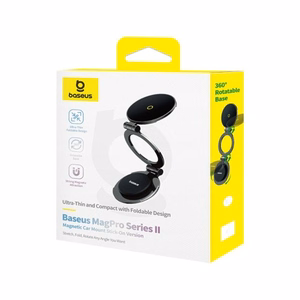Puhelinteline Baseus MagPro Series II Magneettinen autoteline tarttuva versio musta C40172900121-00
