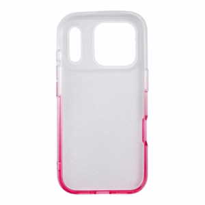 SHINING suojakuori IPHONE 17 Pro läpinäkyvä pinkki