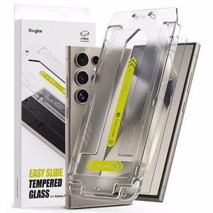 Ringke Easy Slide 2-pack Karkaistu lasi Samsung Galaxy S24 Ultralle
