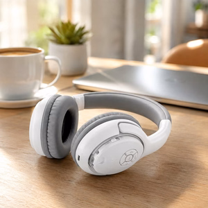 Esperanza Libero langattomat kuulokkeet pääpannoilla musiikkiin Bluetooth harmaa, valkoinen
