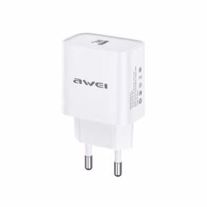 Laturi Awei PD61-EU 20W USB-C valkoinen