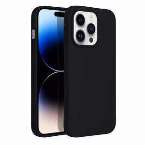 Case for iPhone 14 PRO Soft black
