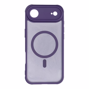 Suojakuori iPhone 17 AIR:lle Full Matte Mag Cover MagSafe-yhteensopiva violetti