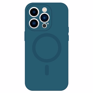 TEL PROTECT MagSilicone Suojakuori iPhone 11:lle sininen