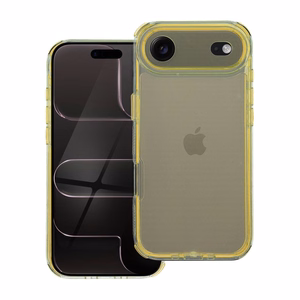Suojakuori iPhone 17 AIR:lle Matrix Clear keltainen