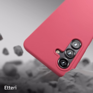 Etteri Silicone case for Samsung Galaxy S24 FE raspberry